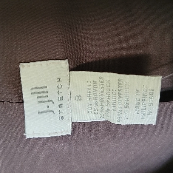 J.Jill Office Neutral stretch Dark Roast brown NWT size 8 jacket - Picture 4 of 9